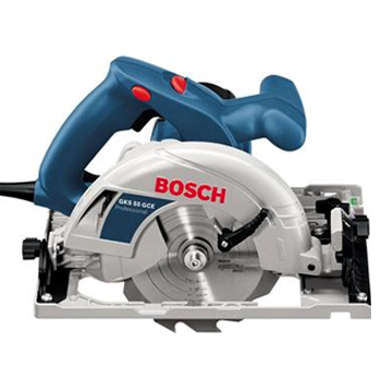 Bosch Circular Saw with white background 