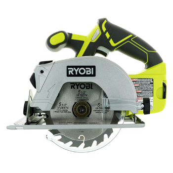 Ryobi P506 One+ Lithium Ion 18V 5 12 Inch 4,700 RPM Cordless Circular Saw 