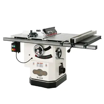 Shop Fox W1819 3 HP 10-Inch Table Saw with Riving Knife  