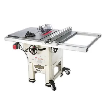 Shop Fox W1837 10 2 hp Open-Stand Hybrid Table Saw 