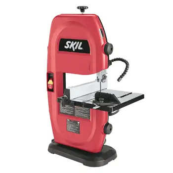 White SKIL 3386-01 120-Volt 9-Inch Band Saw with Light