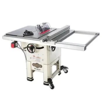 White Shop Fox W1837 Open Stand Hybrid Table Saw