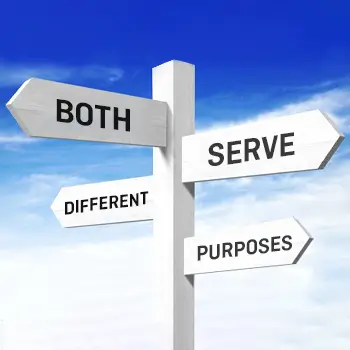 Both Serve Different Purposes 