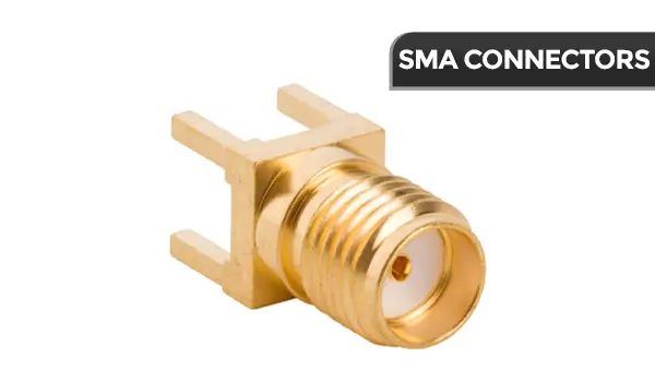 sma connectors are about that!
