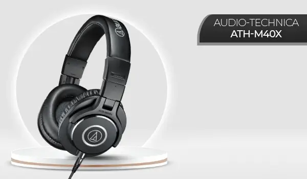 Audio-Technica ATH-M40x-audiotechnica over ear headphones