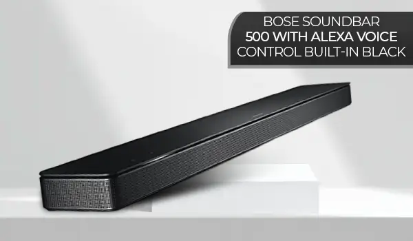 Bose Soundbar 500 With Alexa Voice Control Built-In Black