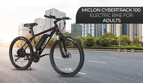MICLON Cybertrack 100 - Electric Bike for Adults